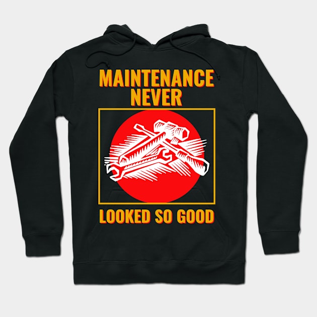 Maintenance Phase, maintenance never looked so good Hoodie by Kamran Sharjeel